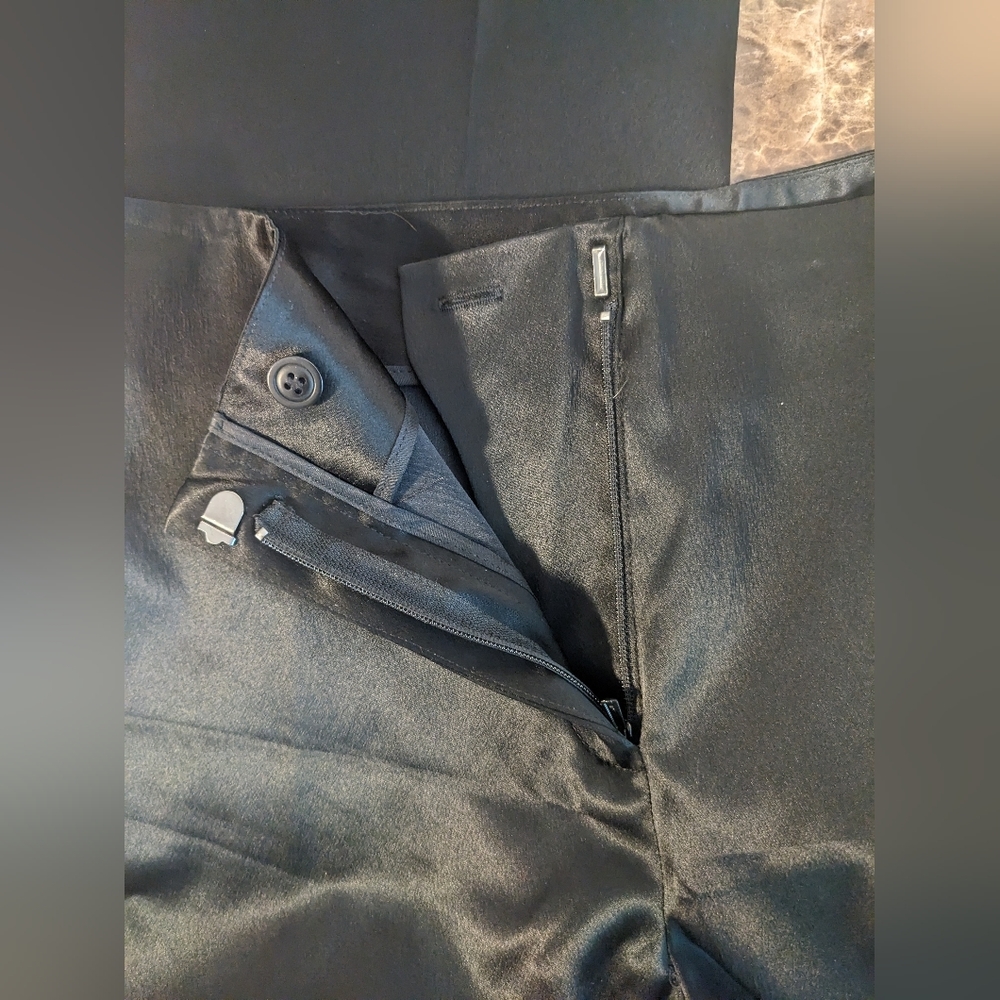 5/$25 Kenneth Cole New York Black Dress Pants - Picture 7 of 9